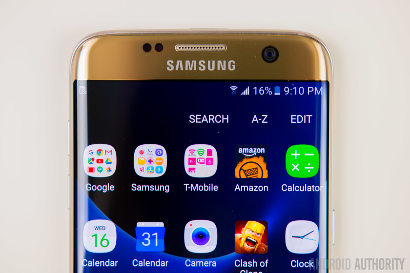 Samsung Galaxy S7 Edge Touchwiz-7 هنگ كردن گوشي سامسونگ s7
