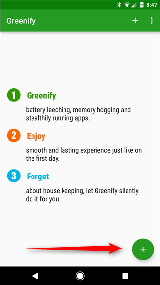 16 بهینه سازی عمر باتری اندروید با استفاده از برنامه Greenify