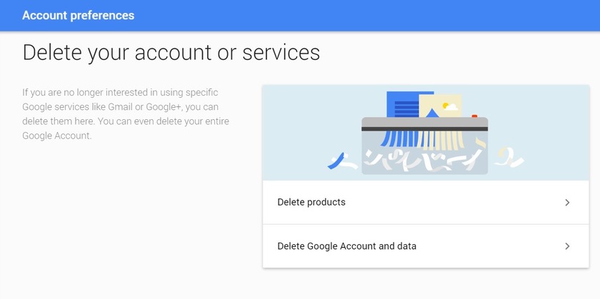 delete g account 3 چگونه حساب گوگل یا Gmail را پاک کنیم ؟