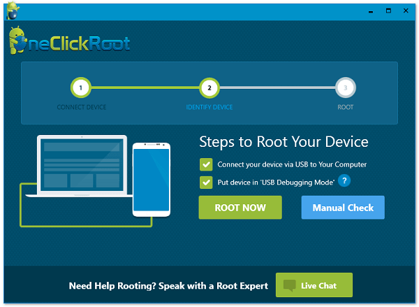 آموزش روت کردن گوشی اندروید با One Click Root