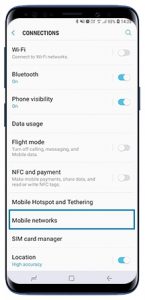 select mobile networks 1 آموزش پیکربندی تنظیمات اینترنت گوشی سامسونگ برای همراه اول، ایرانسل و رایتل