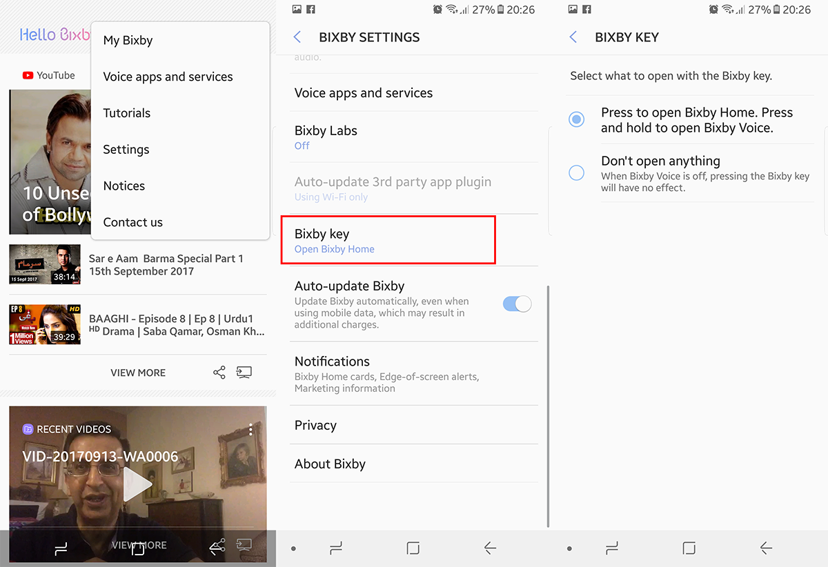 Bixby Home Disable غیرفعال کردن کلید بیکسبی در گوشی های سامسونگ گلکسی