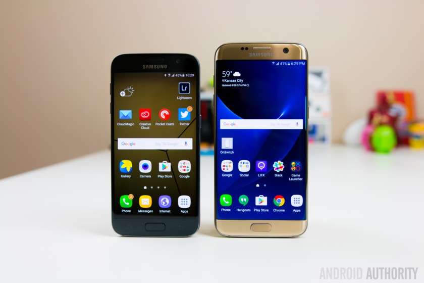 Samsung Galaxy S7 vs S7 Edge 532 آموزش کامل اسکرین شات سامسونگ با 8 روش
