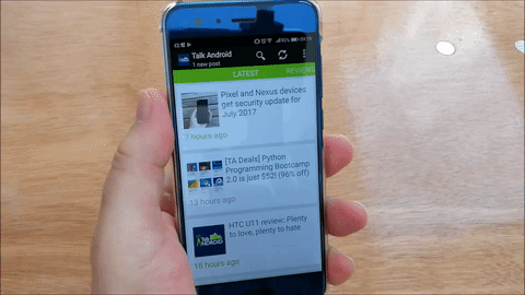 Scrolling Screenshot Tapping آموزش گرفتن اسکرین شات در گوشی های هواوی (Huawei) و آنر (Honor)