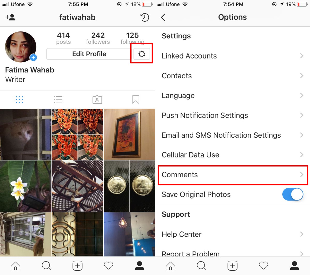 instagram settings چگونه کامنت های بد و توهین آمیز را در اینستاگرام مسدود کنیم؟