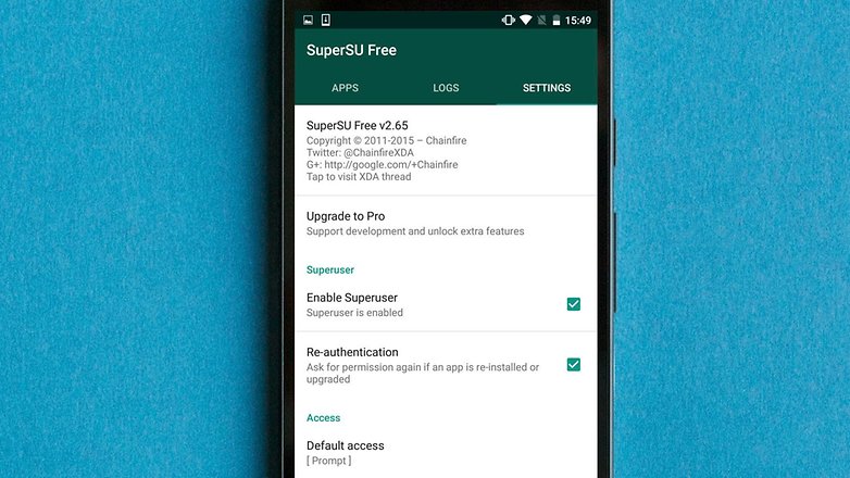 AndroidPIT SuperSU free app how to root w782 راهنمای کامل چگونگی روت کردن گوشی اندروید