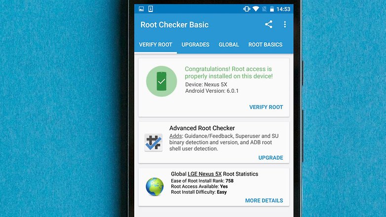 AndroidPIT root checker app how to root w782 راهنمای کامل چگونگی روت کردن گوشی اندروید