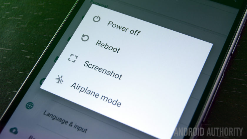 Paranoid Android Power Off Shut Down Reboot Screenshot Airplane Mode Power Menu اگر گوشی شما به وای فای متصل نشود چه باید بکنید