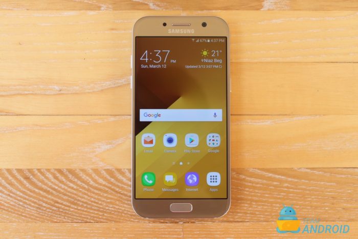 Samsung Galaxy A5 2017 چگونگی گرفتن اسکرین شات در گوشی گلکسیA5 (2017)