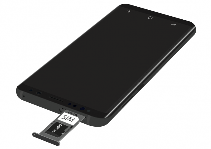 نحوه ی وارد کردن و خارج کردن سیم کارت و کارت حافظه در گوشی سامسونگ گلکسی S9
