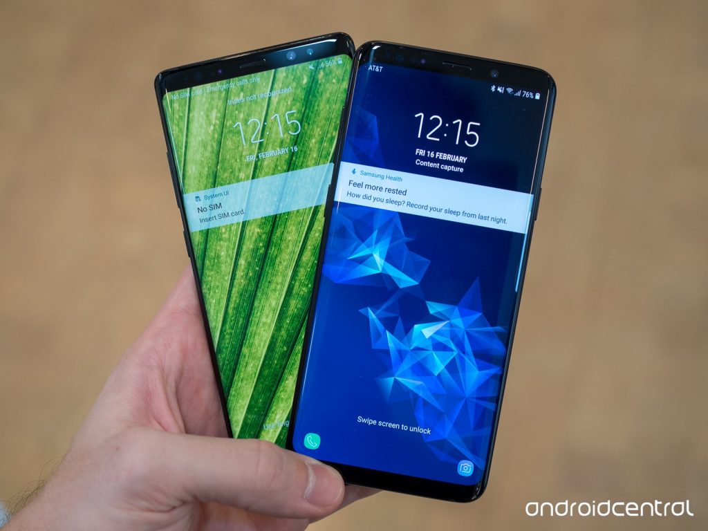 مقایسه ی گوشی گلکسی +S9 و گلکسی Note 8 :کدام گوشی را باید خریداری کرد؟