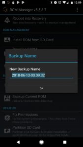 ROM Manager4 پشتیبان گیری از گوشی اندروید بر روی کامپیوتر