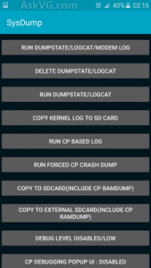 Samsung Galaxy Mobile System Dump Fast Dormancy Code کد تست گوشی سامسونگ - مجموعه کامل کد های مخفی گوشی سامسونگ