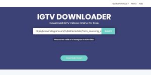 IGTV downloader دانلود ویدئو از IGTV ؛ چگونه ویدیو های IGTV را دانلود کنیم؟