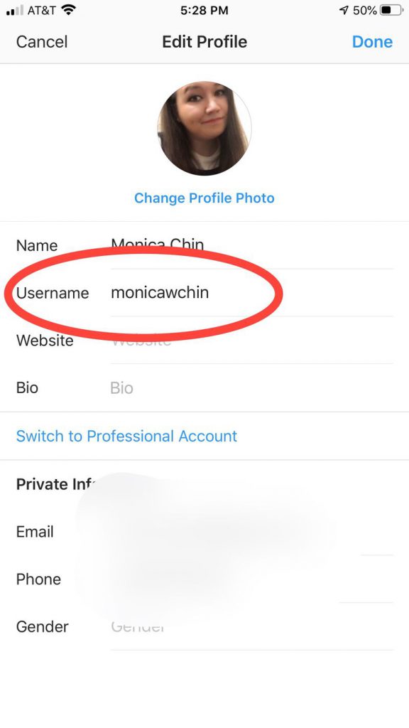 نحوه تغییر نام کاربری در اینستاگرام به ساده ترین روش 