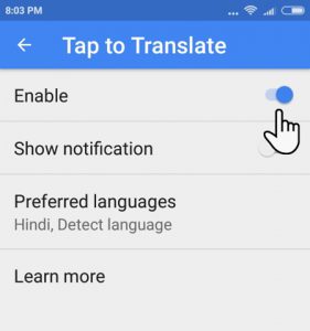 Google Translate Tap to Translate چگونگی استفاده از Google Translate در هر برنامه اندرویدی