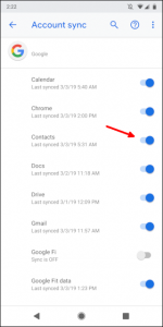 android contacts 4 چگونگی انتقال مخاطبین به گوشی جدید اندروید