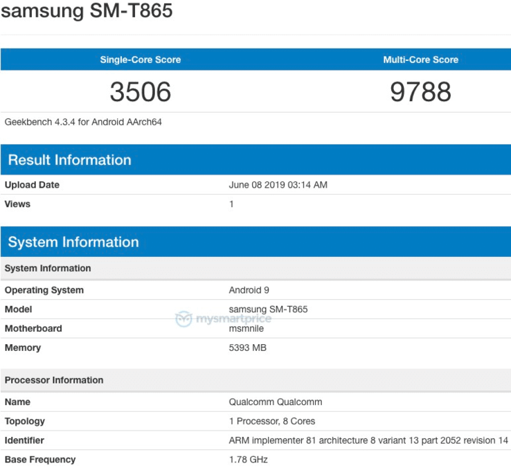 csm Samsung SM T865 on سامسونگ گلکسی تب اس 5 در راه است