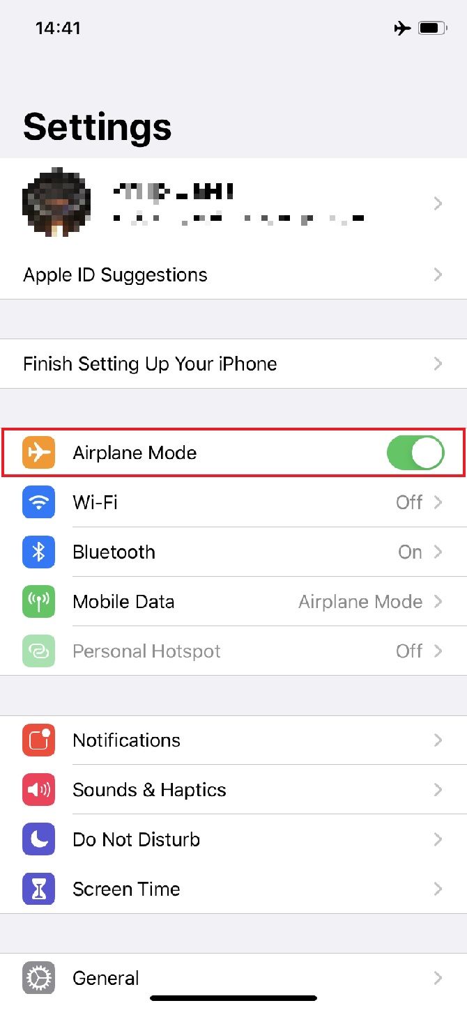 iPhone Settings Airplane Mode غیر فعال کردن تبلیغات در بازی های موبایل | دو ترفندی که باید امتحان کنید
