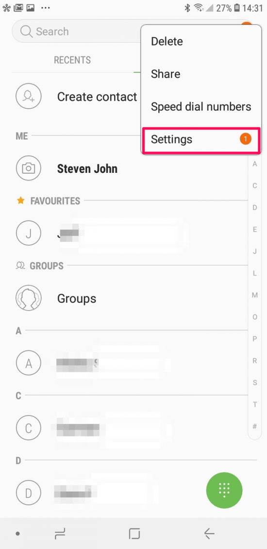How to block unknown numbers on Android